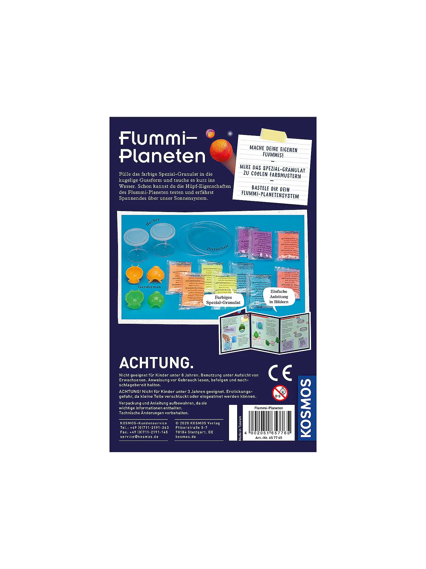 KOSMOS | Flummi-Planeten - Stelle bunte Flummis her | 